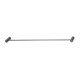 Lattice Edition Luxury Knurled Gunmetal Grey Single Towel Rack Rail 600mm
